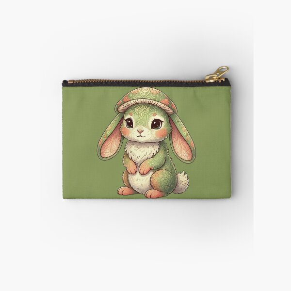 Item preview, Mushroom Forest Bunny Spirit: Cozy Enchanted Creature designed and sold by SebastianSpace.