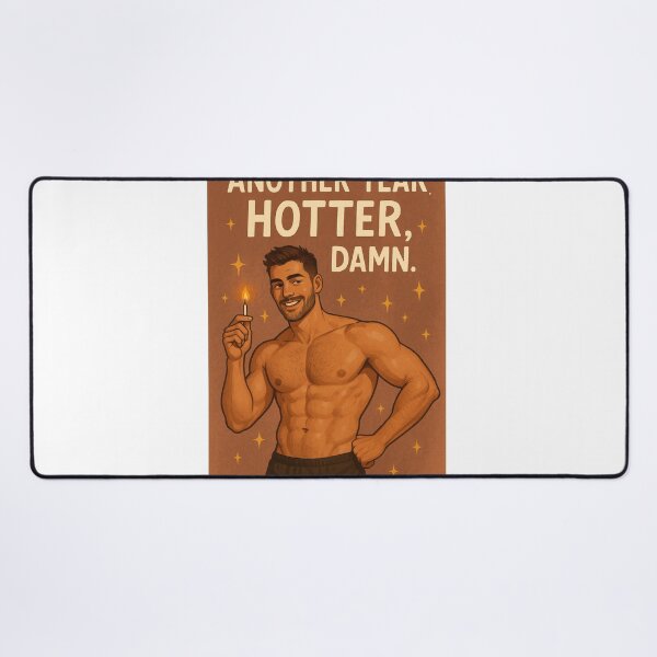 Item preview, Sexy Gay Birthday with Spark - Queer Greetings Handsome designed and sold by Aryabek.