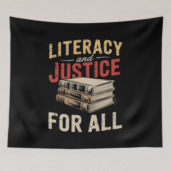 Item preview, Literacy and Justice for All Teachers Education Librarian 5  designed and sold by NailMolisa.