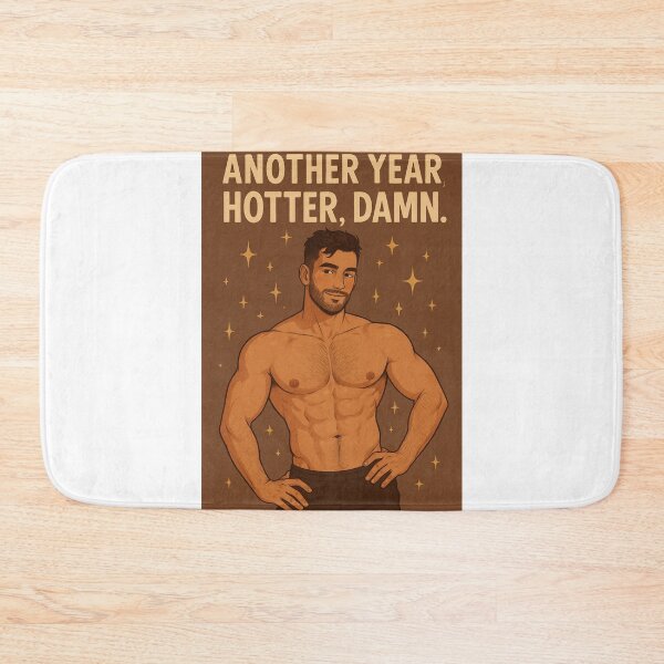Item preview, Confident Gay Birthday Muscle Moment designed and sold by Aryabek.