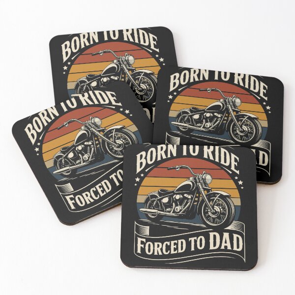 Item preview, Born to Ride Classic Motorcycle Vintage Sunset Biker Humor Art designed and sold by love3617.