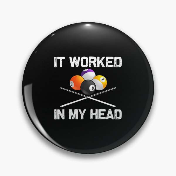 Item preview, Funny Billiards Art For Billiard Lover Pool Player designed and sold by LeanneSandra.