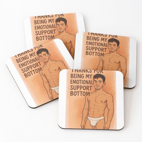 Item preview, Sexy Gay Gratitude for Your Emotional Support Gay Bottom designed and sold by Aryabek.
