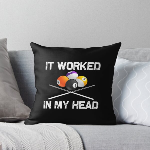 Item preview, Funny Billiards Art For Billiard Lover Pool Player designed and sold by LeanneSandra.