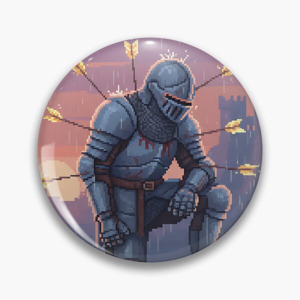 Item preview, Lost Battle – Pixel Knight Under the Raining Arrows designed and sold by iwzzuel.