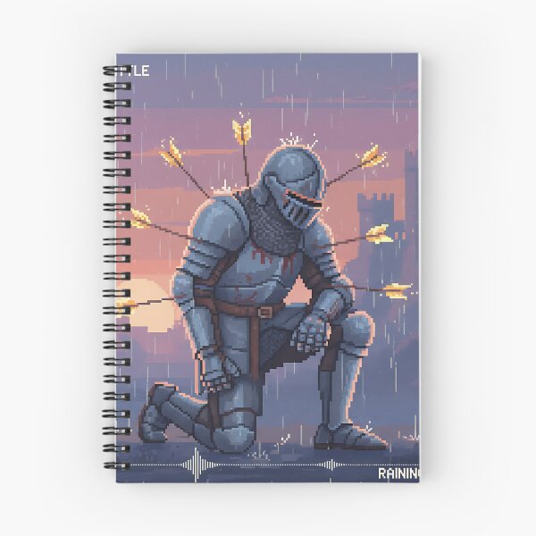 Item preview, Lost Battle – Pixel Knight Under the Raining Arrows designed and sold by iwzzuel.
