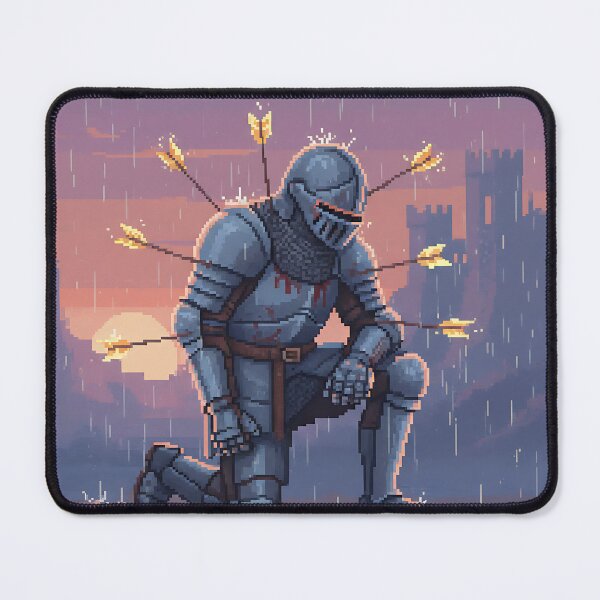 Item preview, Lost Battle – Pixel Knight Under the Raining Arrows designed and sold by iwzzuel.