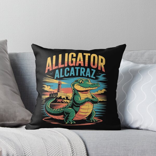 Item preview, Funny Alligator Alcatraz Escape  designed and sold by MyzoToyota.