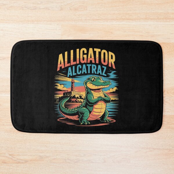 Item preview, Funny Alligator Alcatraz Escape  designed and sold by MyzoToyota.
