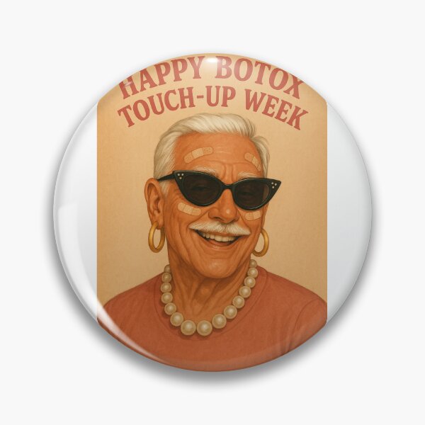 Item preview, Chic Queer Elder Botox Celebration - Gay Old Man designed and sold by Aryabek.