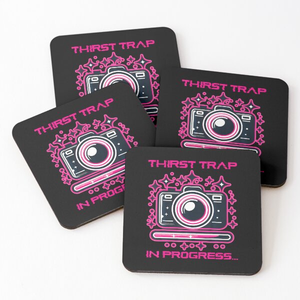 Item preview, Thirst Trap In Progress Camera Humor designed and sold by JoannMinndy.