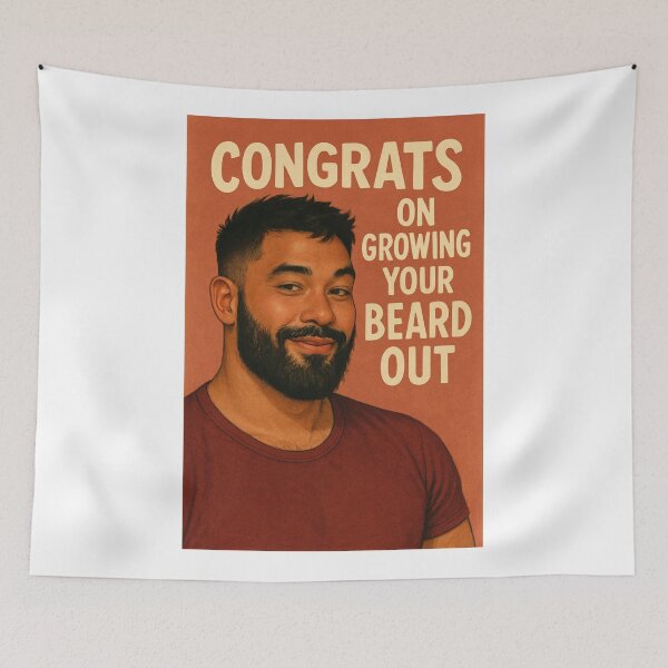Item preview, Beard Milestone Queer Pride Moment -  Gay Bear designed and sold by Aryabek.