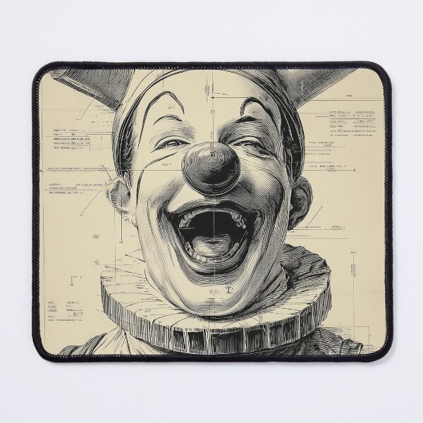 Item preview, Smiling Clown Schematic designed and sold by lautir.