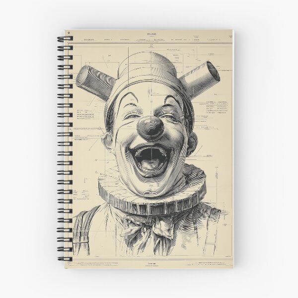 Item preview, Smiling Clown Schematic designed and sold by lautir.