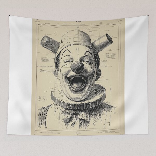 Item preview, Smiling Clown Schematic designed and sold by lautir.