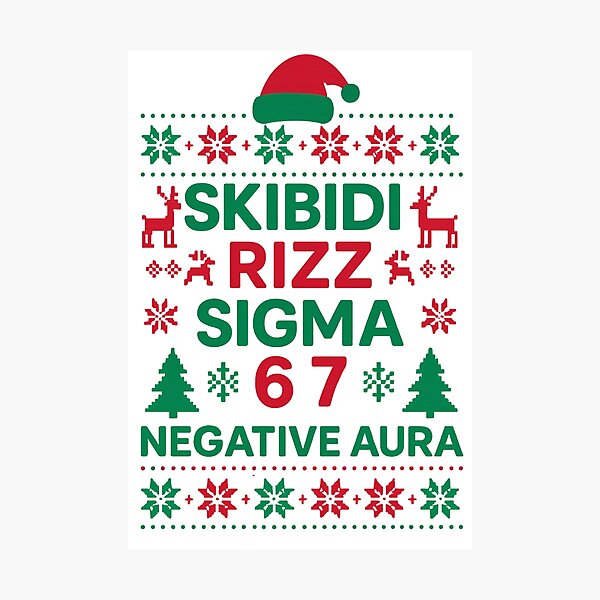 Item preview, Gen Alpha Christmas designed and sold by PickledjoArt.