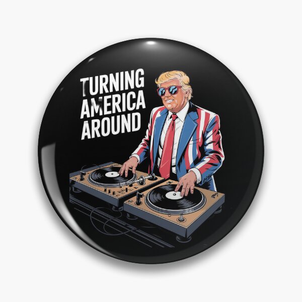 Item preview, Donald Trump DJ Turning America Around President 2024 designed and sold by GamtosMintys.