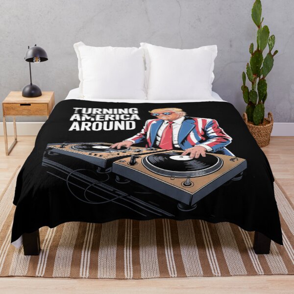 Item preview, Donald Trump DJ Turning America Around President 2024 designed and sold by GamtosMintys.