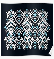 Aztec ornament. Poster