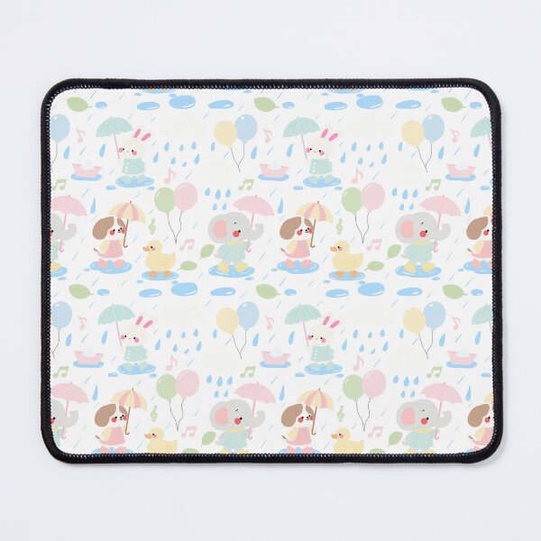 Item preview, Baby Shower Rainy Parade Pattern designed and sold by KJackArtwork.