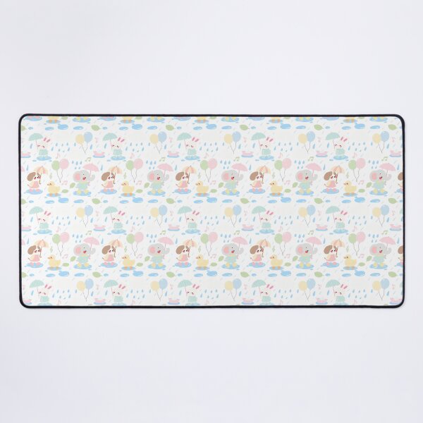 Item preview, Baby Shower Rainy Parade Pattern designed and sold by KJackArtwork.