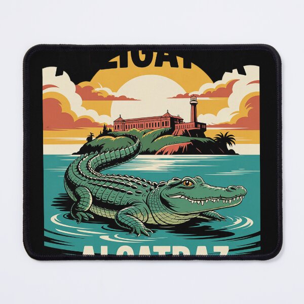 Item preview, Funny Alligator Alcatraz Everglades Humor Florida 7 designed and sold by MyzoToyota.
