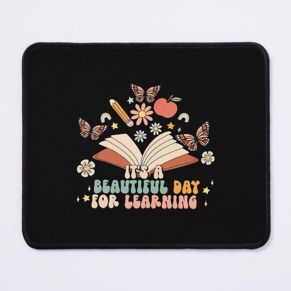 Item preview, It's A Beautiful Day For Learning Butterfly Book Teacher designed and sold by MyraLorri.