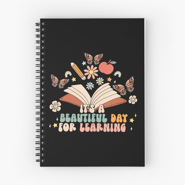 Item preview, It's A Beautiful Day For Learning Butterfly Book Teacher designed and sold by MyraLorri.