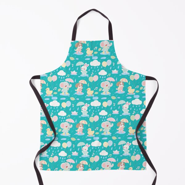 Item preview, Baby Shower Rainy Parade Pattern designed and sold by KJackArtwork.