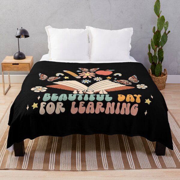 Item preview, It's A Beautiful Day For Learning Butterfly Book Teacher designed and sold by MyraLorri.