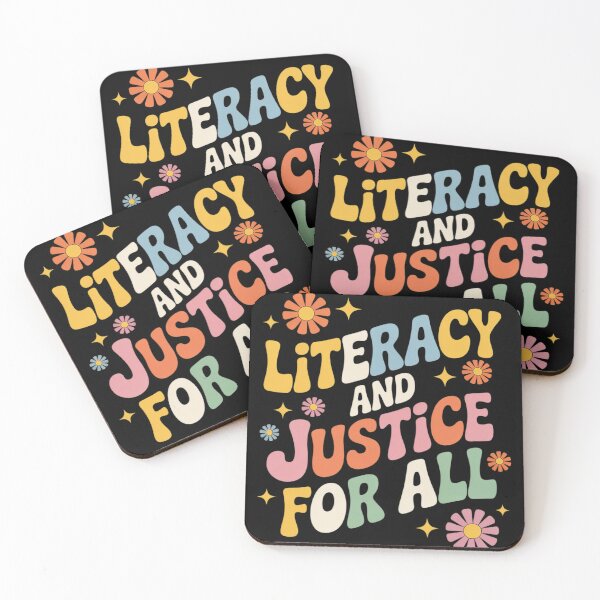 Item preview, Literacy And Justice For All4  designed and sold by NailMolisa.