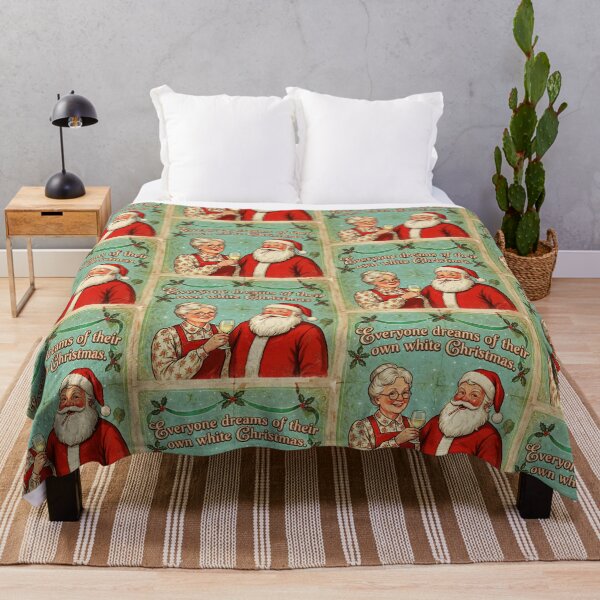 Item preview, Retro Santa & Mrs. Claus designed and sold by Hen-C-Art.