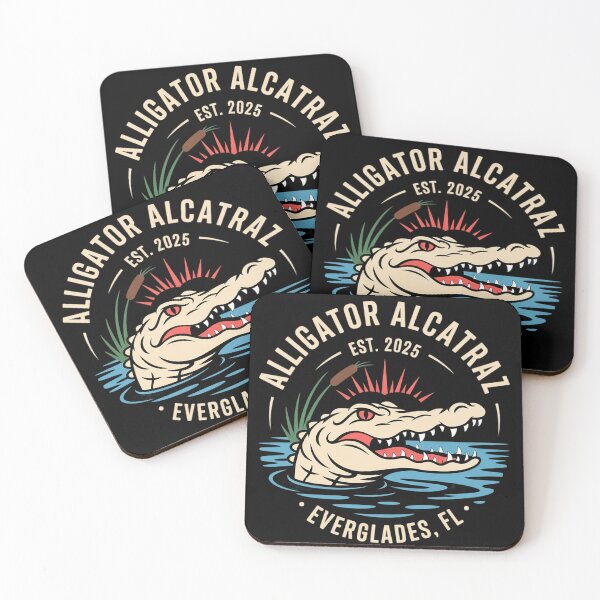 Item preview, Funny Alligator Alcatraz Everglades Humor Florida  designed and sold by MyzoToyota.