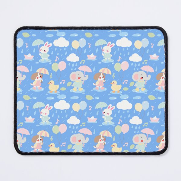 Item preview, Baby Shower Rainy Parade Pattern designed and sold by KJackArtwork.