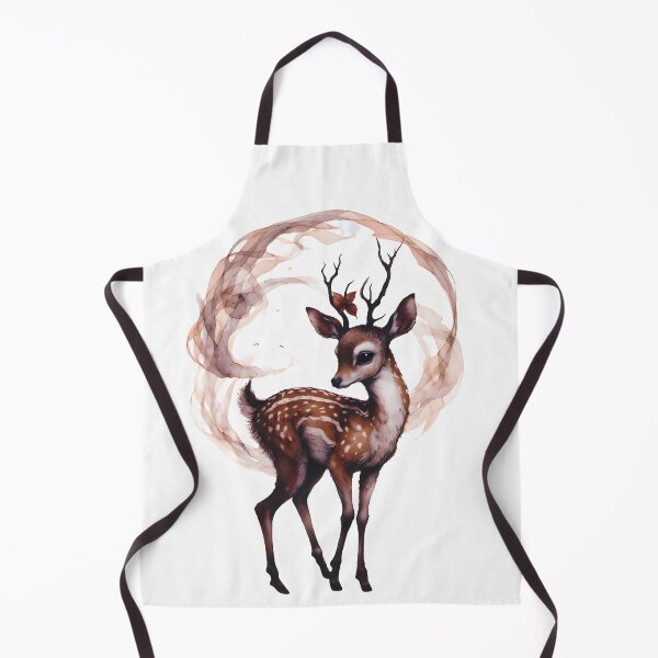 Item preview, Gothic Watercolor Fawn Elegant Forest Fantasy designed and sold by RubisLeaf.