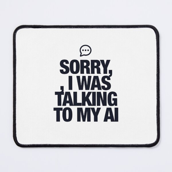 Item preview, Currently Chatting With AI designed and sold by EcoArtTees.