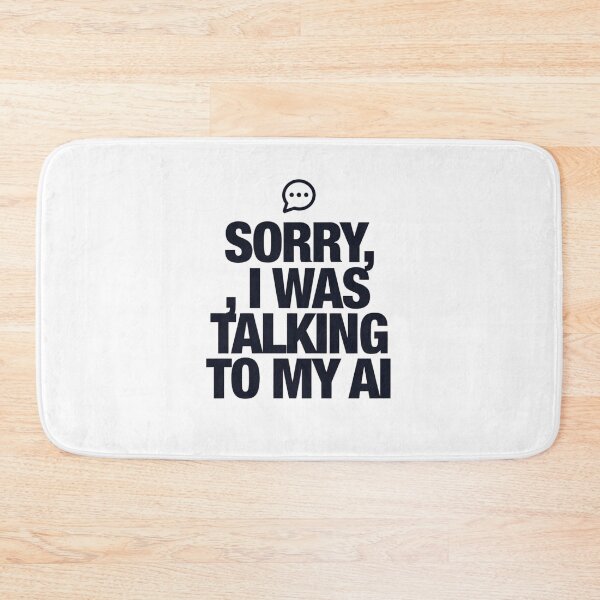 Item preview, Currently Chatting With AI designed and sold by EcoArtTees.