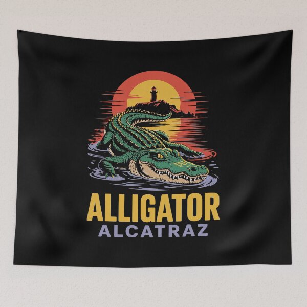 Item preview, Funny Alligator Alcatraz Meme Florida Everglades cool  designed and sold by MyzoToyota.