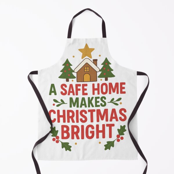 Item preview, Winter Holiday Safety Design – A Safe Home Makes Christmas Bright designed and sold by Badegi Tradings.