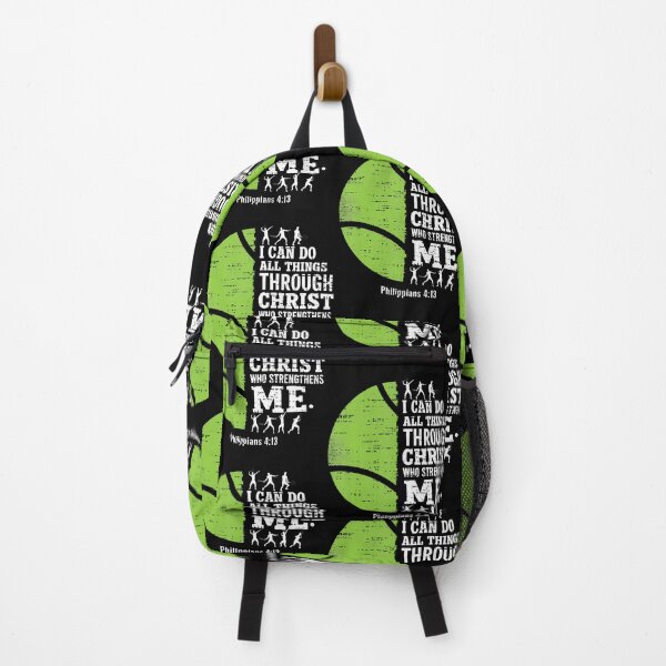 Item preview, Christian Tennis I Can Do All Things Religious Faith designed and sold by DawnPatricia.