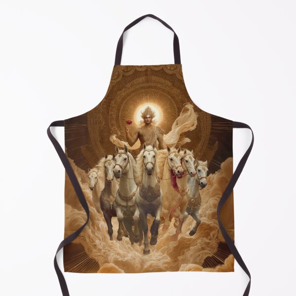Item preview, SURYA I God of the Sun in a Celestial Chariot designed and sold by Artespirit.