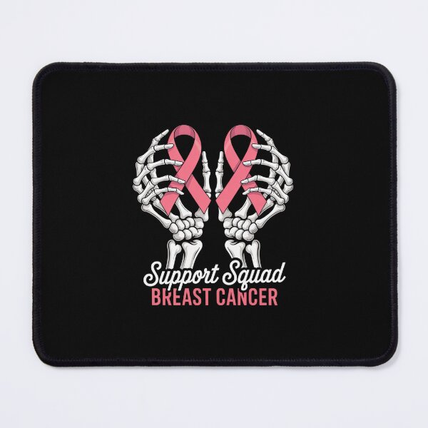 Item preview, Skeleton Hands Breast Cancer October We Wear Pink Ribbon designed and sold by HollyBellArtSte.
