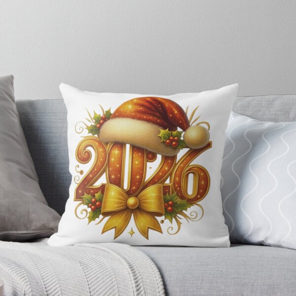 Item preview, 2026 Christmas Gold Edition – Santa Hat Holiday Design designed and sold by DesignNadine.