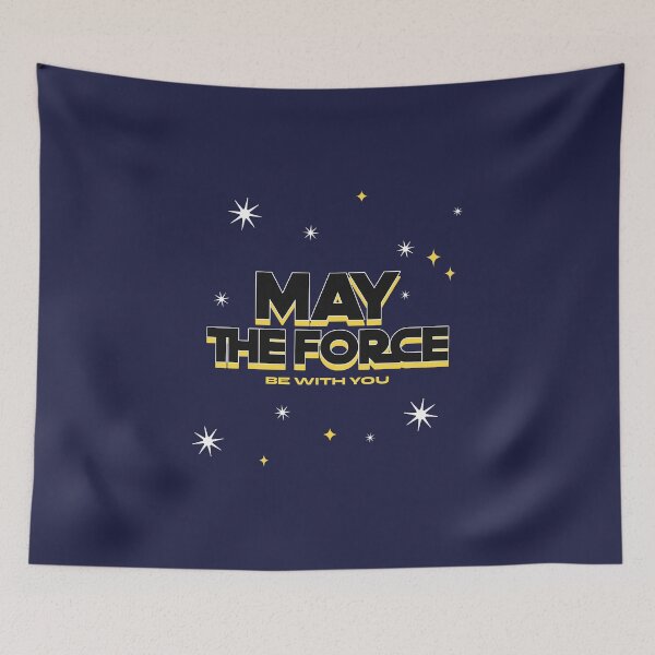 Item preview, MAY THE FORCE BE WITH YOU designed and sold by JusTiceT-shirts.