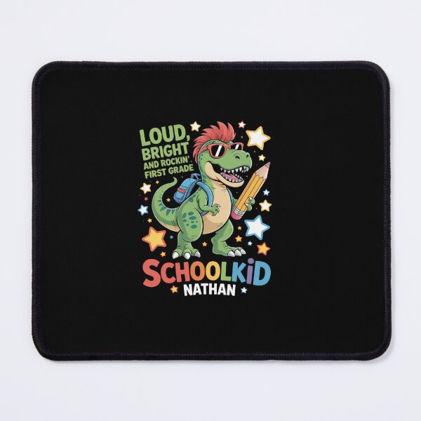 Item preview, Schoolkid Nathan Loud, Bright and Rockin´ Personalized designed and sold by namibambam.