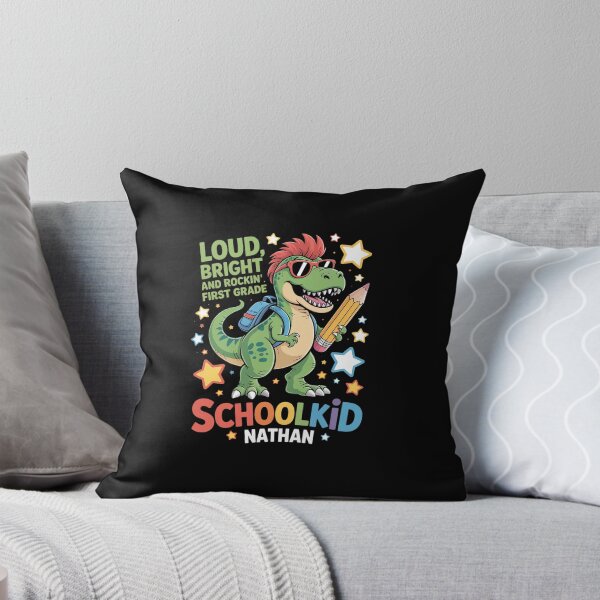 Item preview, Schoolkid Nathan Loud, Bright and Rockin´ Personalized designed and sold by namibambam.