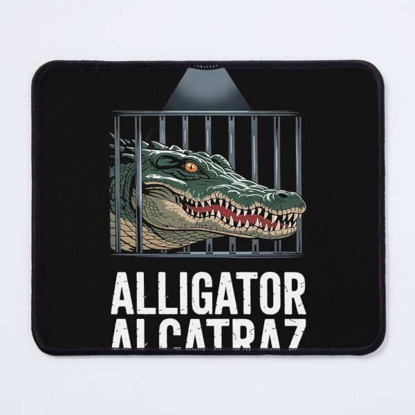 Item preview, Funny Alligator Alcatraz Tees Locked Up designed and sold by MyzoToyota.