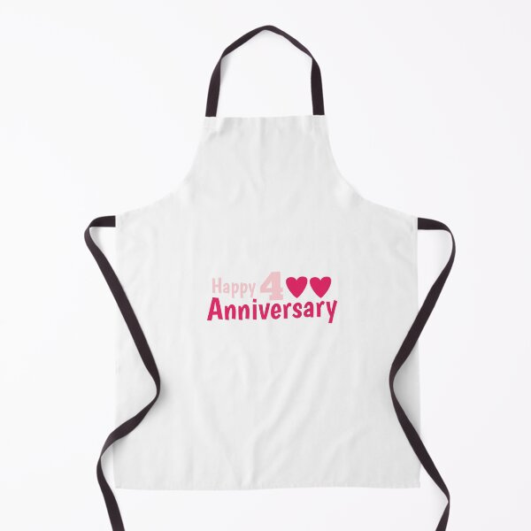 Item preview, Happy anniversary 4 th designed and sold by win Design.