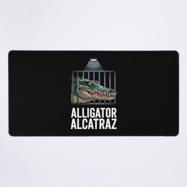Item preview, Funny Alligator Alcatraz Tees Locked Up  designed and sold by MyzoToyota.
