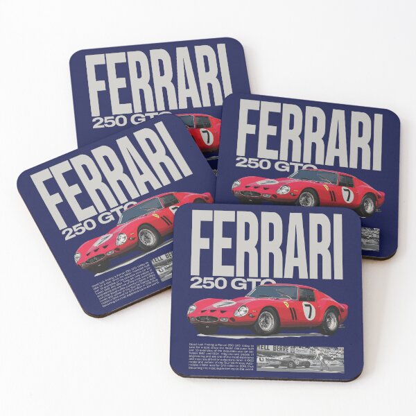 Item preview, Vintage Classic Car Ferrari 250 GTO designed and sold by PrintCarClub.